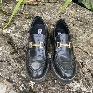 Steve Madden Chunky Horsebit Loafers 9